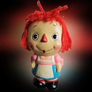 Vintage Raggady Ann ceramic bank